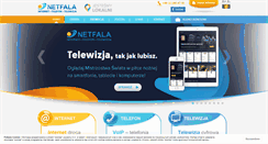 Desktop Screenshot of netfala.pl