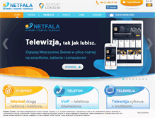 Tablet Screenshot of netfala.pl